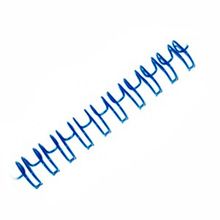 Металлическая пружина для переплета 6,4 мм (1 4), шаг 3:1, 100 шт, синий