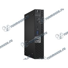 Сист. блок Dell "OptiPlex 7050 Micro" 7050-8350 (Core i7 7700T-2.90ГГц, 8ГБ, 500ГБ, HDG, LAN, WiFi, BT, W10 Pro) + клавиатура + мышь [139415]