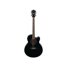 Ibanez AEL8E Black электроакустическая гитара, цвет чёрный