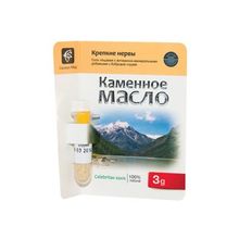 "Каменное масло" с бобровой струёй. Крепкие нервы 3,0 г