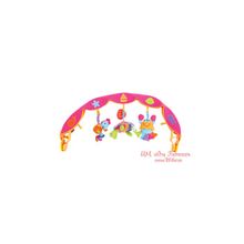 Tiny Love Дуга музыкальная с 3 игрушками розовая (G-381)