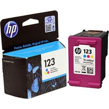 Картридж HP №123 (F6V16AE) для HP DeskJet 2130 многоцветный 100 стр