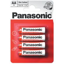 Батарейка Panasonic Zinc Carbon R6RZ 4BP R6 BL4