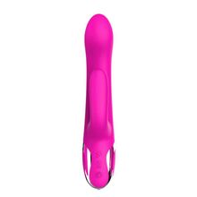 Розовый вибратор-кролик NAGHI NO.43 RECHARGEABLE DUO VIBRATOR - 23 см.