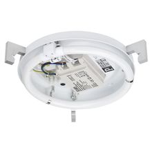 Paulmann. 70037 Светильник настенно-потолочный Basis Circle 22W T5 Alu