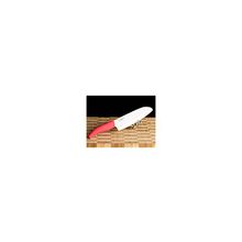 Нож кухонный Tanomi Шеф 175 мм с красной рукоятью