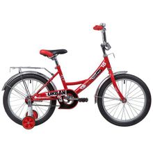 18" NOVATRACK Urban 2019 (1ск, сталь, ножной)(183URBAN.RD9, красный, 133933)