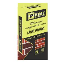 LineBrick Klinker Цветная кладочная смесь 25 кг. белый. PRIME
