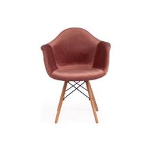 Tetchair Кресло CINDY SOFT (EAMES) (mod. 101), коралловый (HLR 44) натуральный