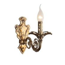 Бра декоративное "свечи" OML-784 состаренные золото+серебро E14 1*40W 220V арт.OML-78401-01