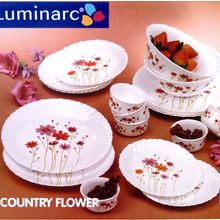 Столовый сервиз Luminarc COUNTRY FLOWER 19+6 предметов 6 персон