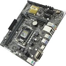 Мат. плата  ASUS H110M-PLUS (RTL) LGA1151  H110   PCI-E Dsub+DVI+HDMI GbLAN  SATA MicroATX 2DDR4