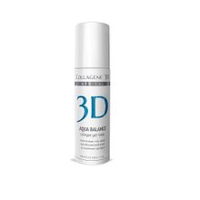 Гель-маска для лица с гиалуроновой кислотой для восстановления тургора и эластичности кожи Medical Collagene 3D Aqua Balance (проф) 130мл