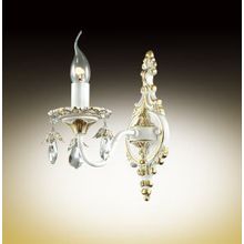 Бра декоративное "свеча" MARIANI белый с золотом E14 1*60W 2890 1W