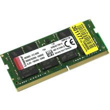 Память для ноутбука  Kingston   KVR24S17D8 16   DDR4 SODIMM 16Gb     PC4-19200    CL17  (forNoteBook)