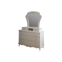 Олмеко Комод 06.115 Кантри патина вудлайн кремовый сандал белый