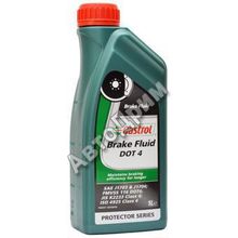 Тормозная жидкость Castrol Brake Fluid DOT 4, 1 литр (замена Response DOT 4)
