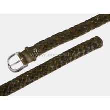 Плетеный ремень AT30-118 оливковый