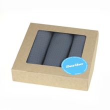 Набор из 3 кухонных полотенец Daribo SuperWaffle Space Grey, 30x45 см