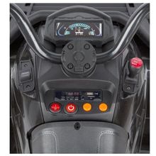 Детский квадроцикл Grizzly Next Black 4WD с пультом управления 2.4G - BDM0909