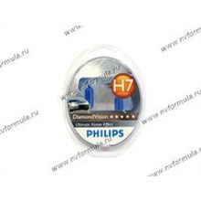 Лампа галоген 12V Н7 55W PX26d Philips DiamondVision 12972DVS2