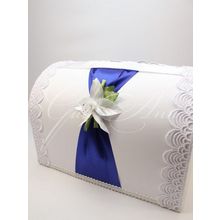Свадебный сундучок для денег Gilliann Orchidea in Blue BOX036