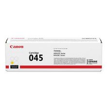 Картридж лазерный CANON (045Y) MF635 633 631 LBP 611 613, желтый, ресурс 1300 стр., оригинальный, 1239C002