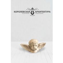 Скульптура ангелочка с крыльями для декора (18 см)
