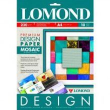 LOMOND 0930041 фотобумага глнцевая Мозайка Premium А4, 230 г м2, 10 листов