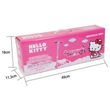 Mesuca Самокат четырехколесный со звонком HELLO KITTY HСA21187