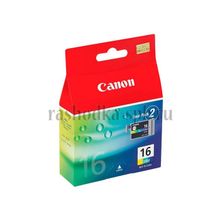 Струйный цветной картридж Canon BCI-16с twiNpack