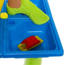 Стол для игр с песком и водой Две водяные вертушки 44х44х38 см CJ-1381186