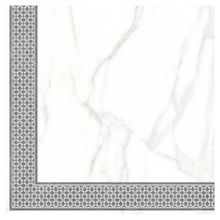 Каррара Нова 45х45  (7346-0004) (4шт) декор2