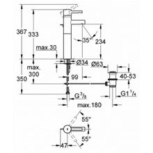 Смеситель Grohe Essence 32247000 для раковины