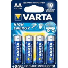 Батарейка VARTA HIGH ENERGY 4906 LR6 BL4