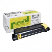 Тонер-картридж Kyocera TK-590Y  Yellow  для  FS-2026 2126 2526 5250, M602 M6226 P6026