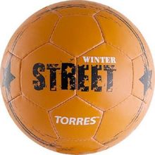 Мяч футбольный TORRES Winter Street для уличных игр при минусовых температурах, размер 5