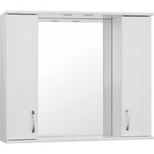 Зеркало-шкаф Style Line Эко Стандарт Панда 100 С белый