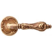 Ручка дверная VAL DE FIORI INDH 706-74 YB "НАПОЛИ", латунь состаренная