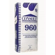 CONSOLIT 960 (адгезия не менее 1,2 МПа), клей для системы теплоизоляции