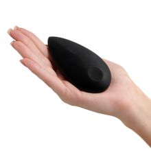 Черный вибромассажер Feel Good Pebble Vibrator