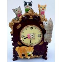 Crystal Deco Сувенир Игрушечные часы с котятами арт. o-150332