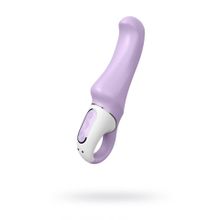 Сиреневый вибратор Satisfyer Charming Smile - 18,5 см. (117286)