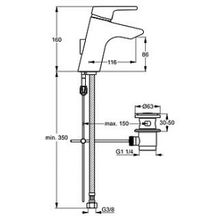 Смеситель Ideal Standard Active B8059AA для раковины