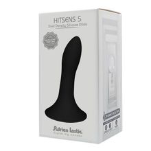 Черная анальная пробка двойной плотности Adrien Lastic Hitsens 5 12,9см