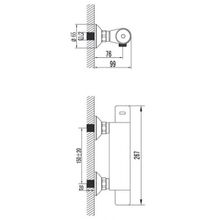 Термостат Lemark Thermo LM7733C для душа