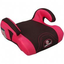 Детский авто бустер Pilsan Relax Booster (07-524) Чёрно-красный