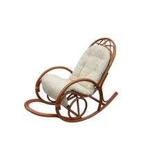 Кресло качалка из ротанга
