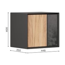 Алмаз. Любимый дом Неаполь Антресоль (Черный Дуб Золотой)