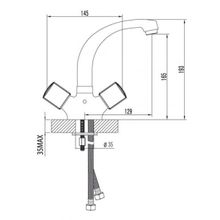 Смеситель Lemark Merkado LM2307C для раковины